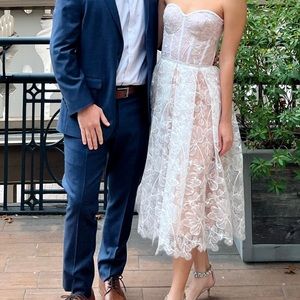 Olivia White Dress Nadine Merabi